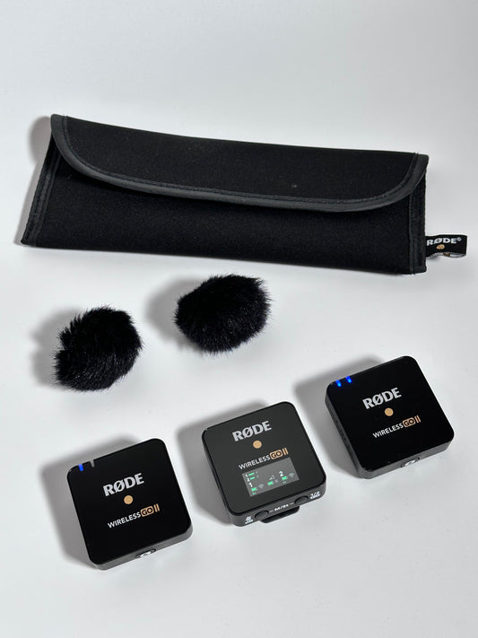 RØDE Wireless GO II – Sistema de Microfone Sem Fios