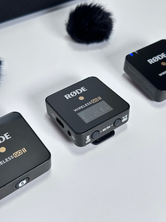 RØDE Wireless GO II – Sistema de Microfone Sem Fios Profissional