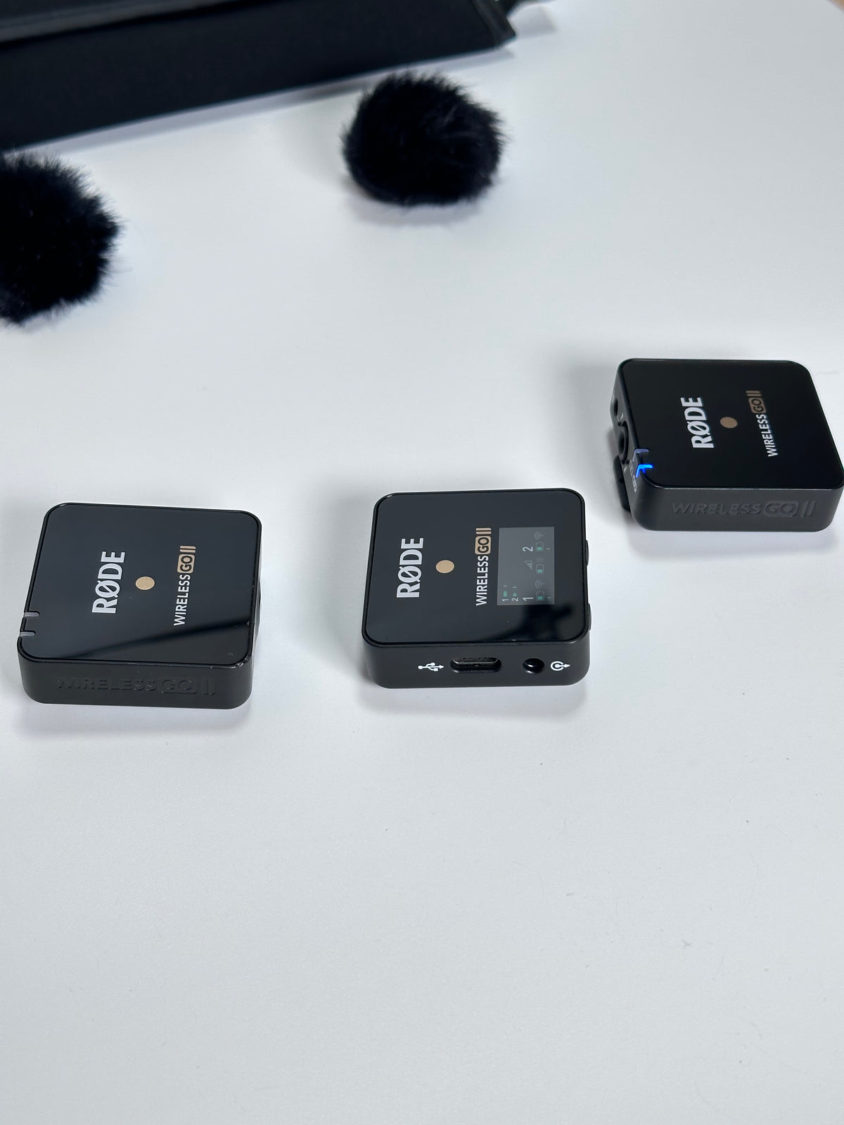 RØDE Wireless GO II – Sistema de Microfone Sem Fios Profissional
