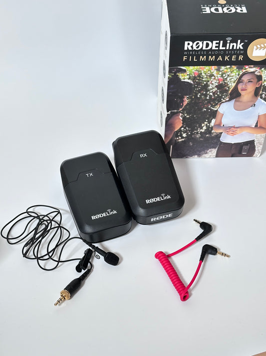 RØDELink Wireless Filmmaker Kit – Sistema de Microfone Sem Fios