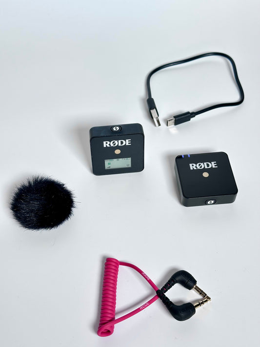 RØDE Wireless GO – Sistema de Microfone Sem Fios