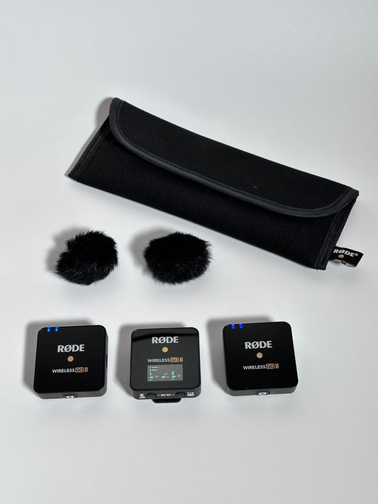 RØDE Wireless GO II – Sistema de Microfone Sem Fios