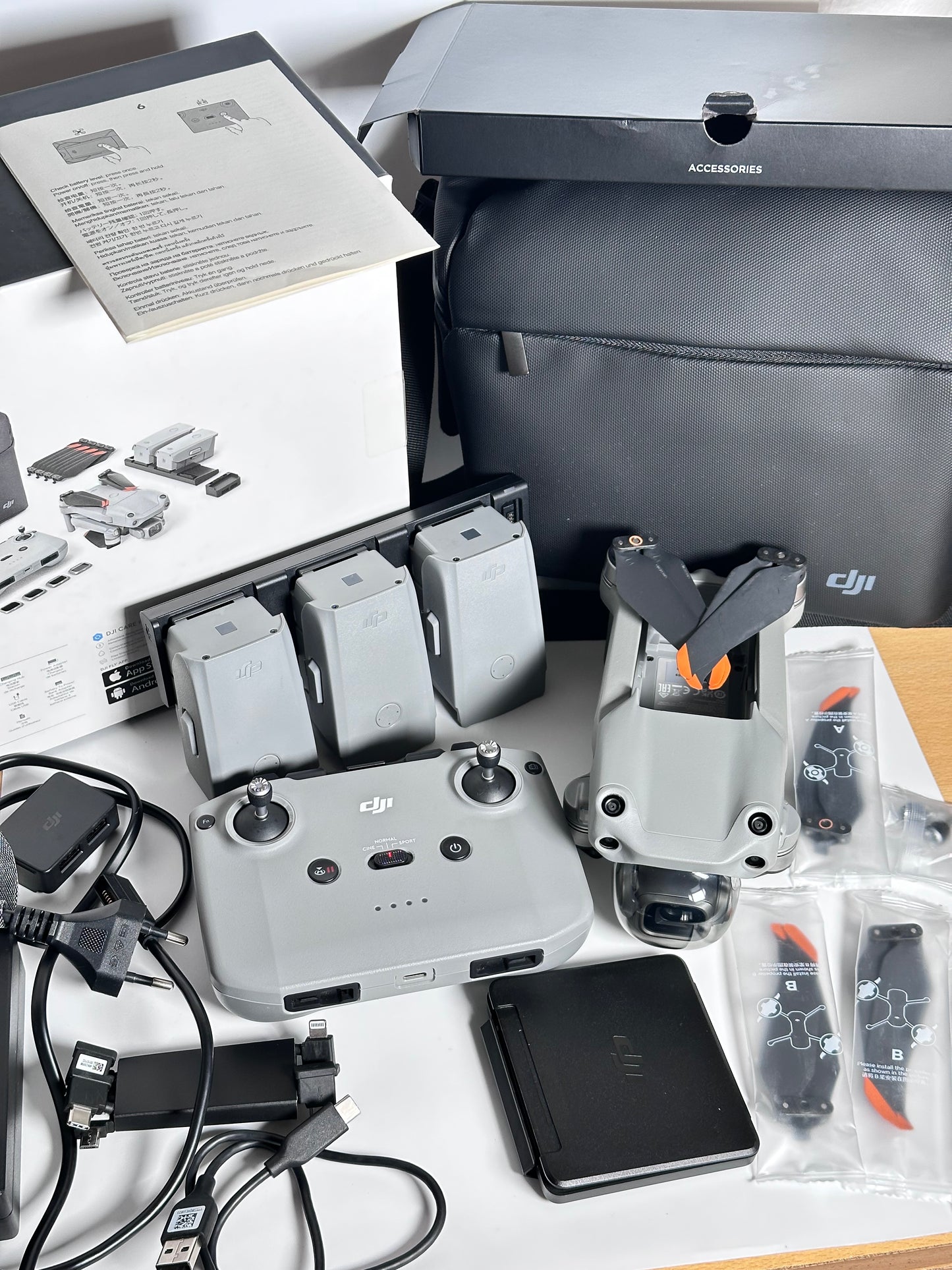 DJI Air 2S Fly More Combo – Drone 5.4K com Sensor de 1”