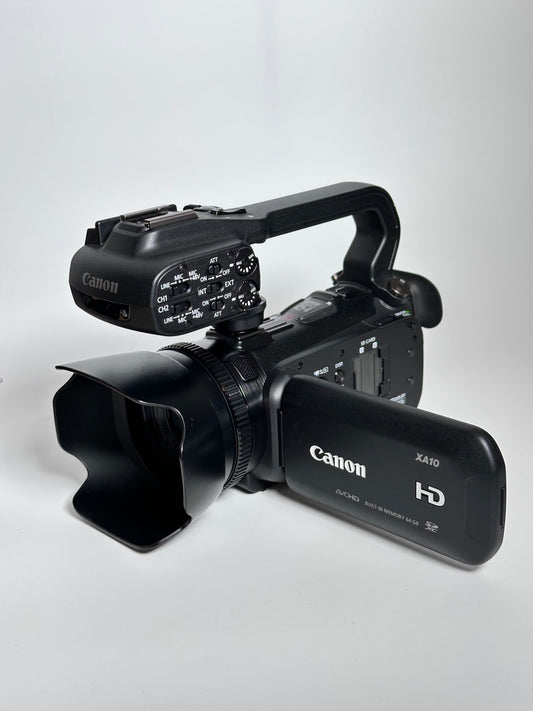 Canon XA10 – Câmara de Vídeo Profissional Full HD