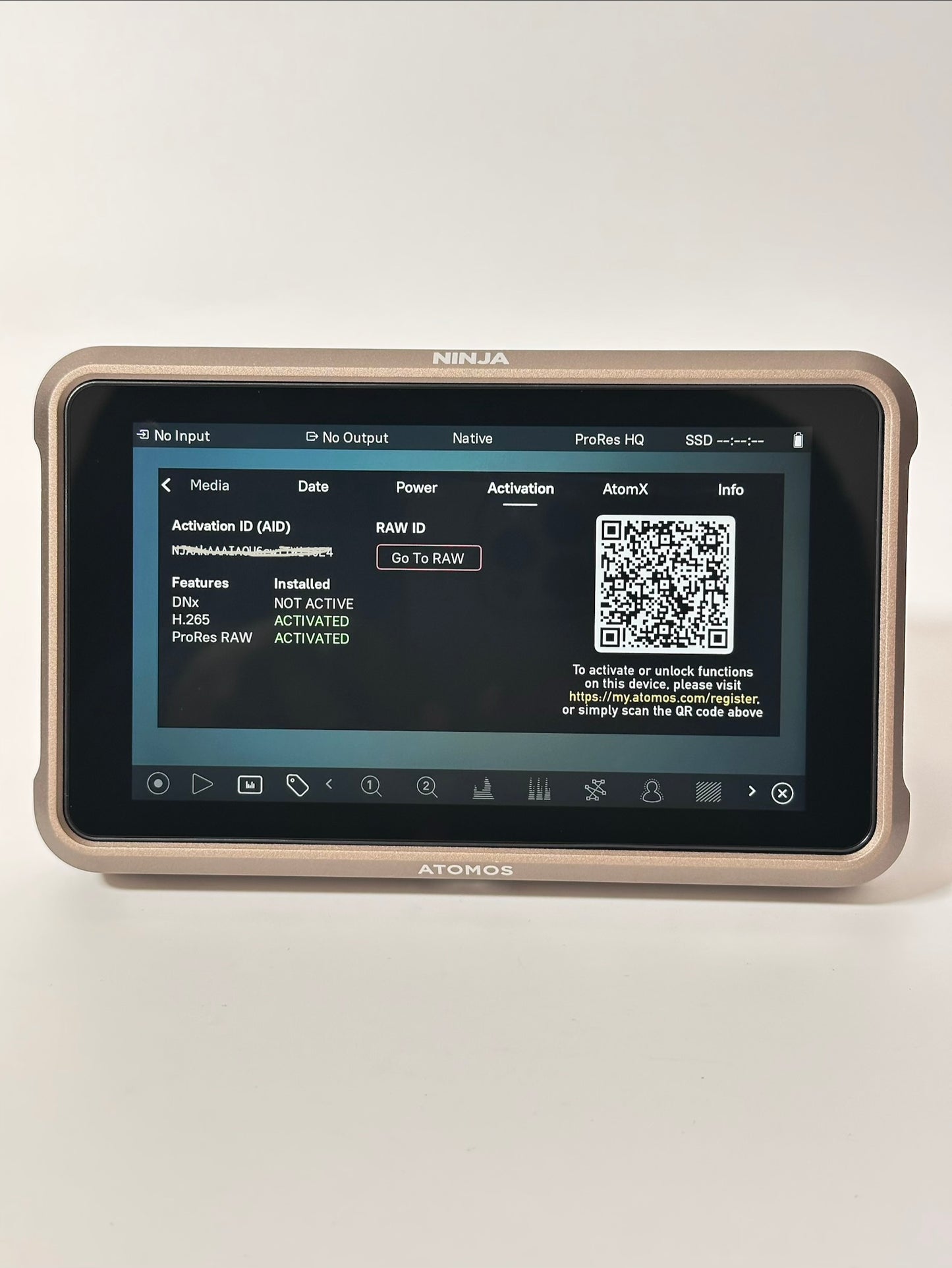 Atomos Ninja V 5.2” – Monitor / Gravador ProRes RAW 6K